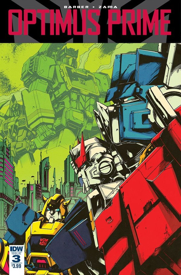 Transformers Optimus Prime 3 Artist's Edition Cover By Casey Coller Plus Spoiler Laden Solicitation  (2 of 2)
